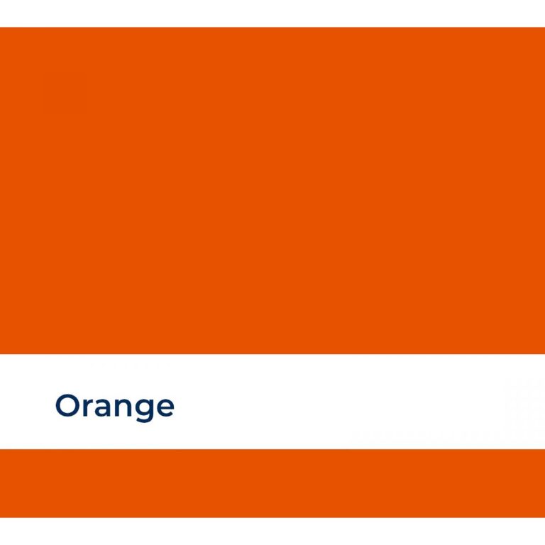 Rouleau adhésif orange polyethylène 50mm x 33m