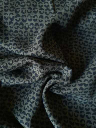 Viscose Twill pois cassé armée – Image 3
