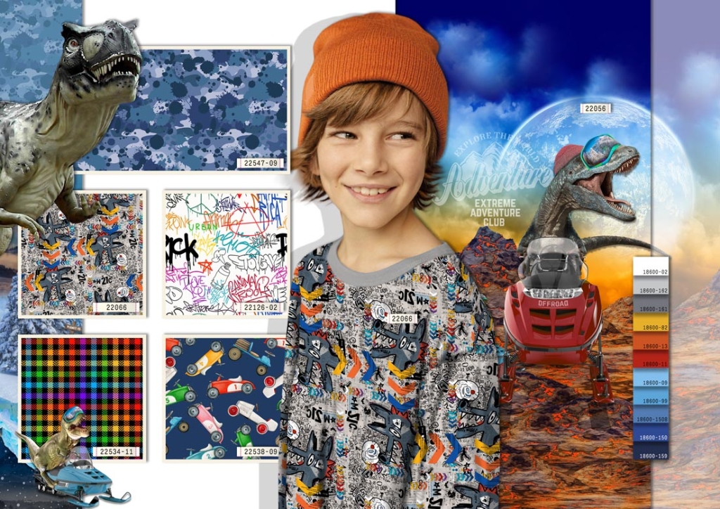 French terry loup graphique – Image 2
