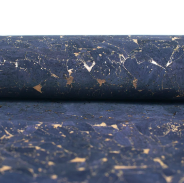 Liège Luxe MB Cork 50x32cm marbré bleu or – Image 2