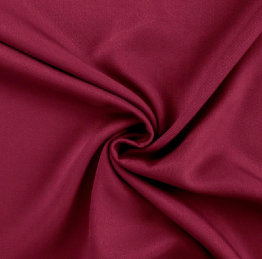 Viscose twill framboise