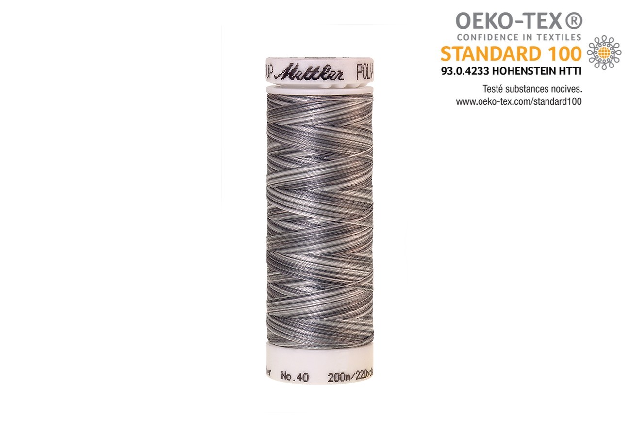 Coffret METTLER Polysheen 8 bobines Neutrals, Polyester – Image 5
