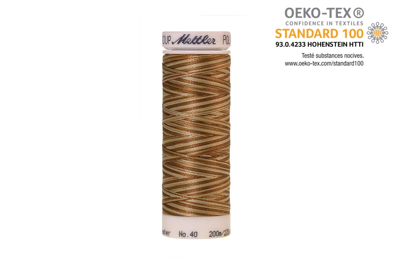 Coffret METTLER Polysheen 8 bobines Neutrals, Polyester – Image 3