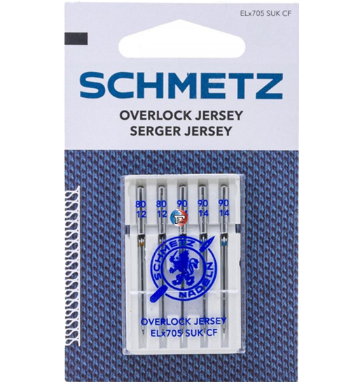 Aiguilles surjeteuse Schmetz n°80/90 jersey