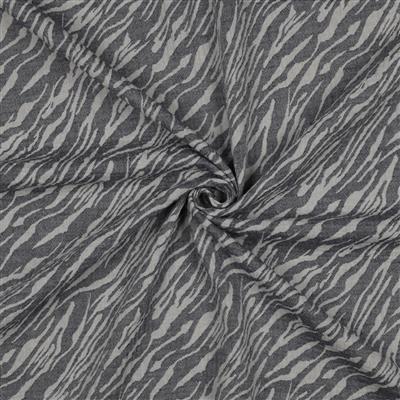 Double Gaze imprimée jacquard animal