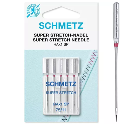 Aiguilles SUPER stretch Schmetz 75
