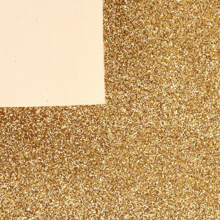 coupon Simili paillette or foncé 50x70 – Image 3
