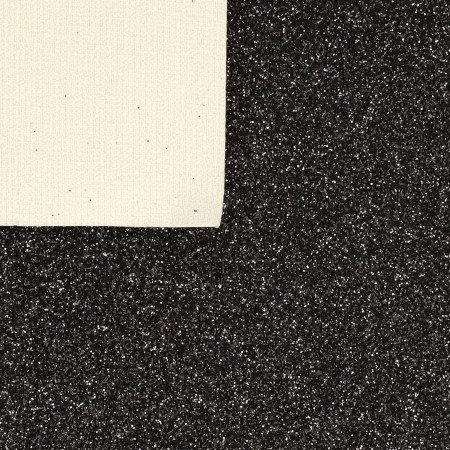coupon Simili paillette noir 50x70 – Image 3