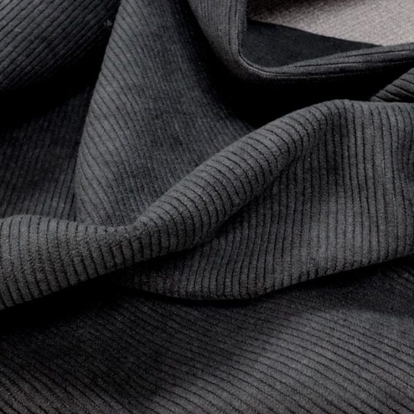 Velours côtelé Starsky Noir – L'univers de Mel'ine