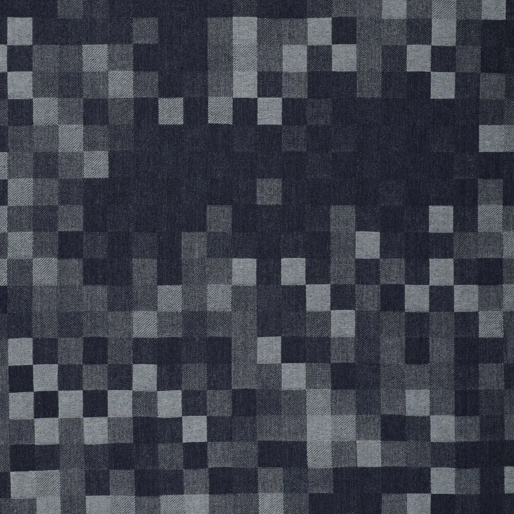 Tissu Denim jeans coton patchwork – Image 3