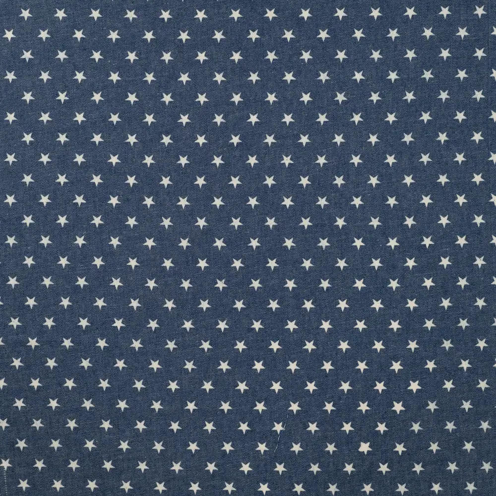 Chambray imprimé étoile – Image 4