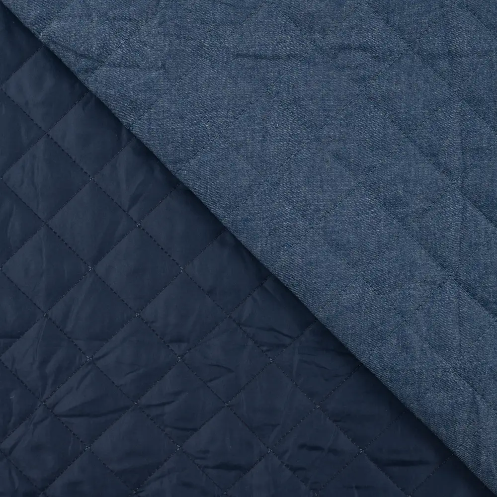 Matelassé chambray carré – Image 3