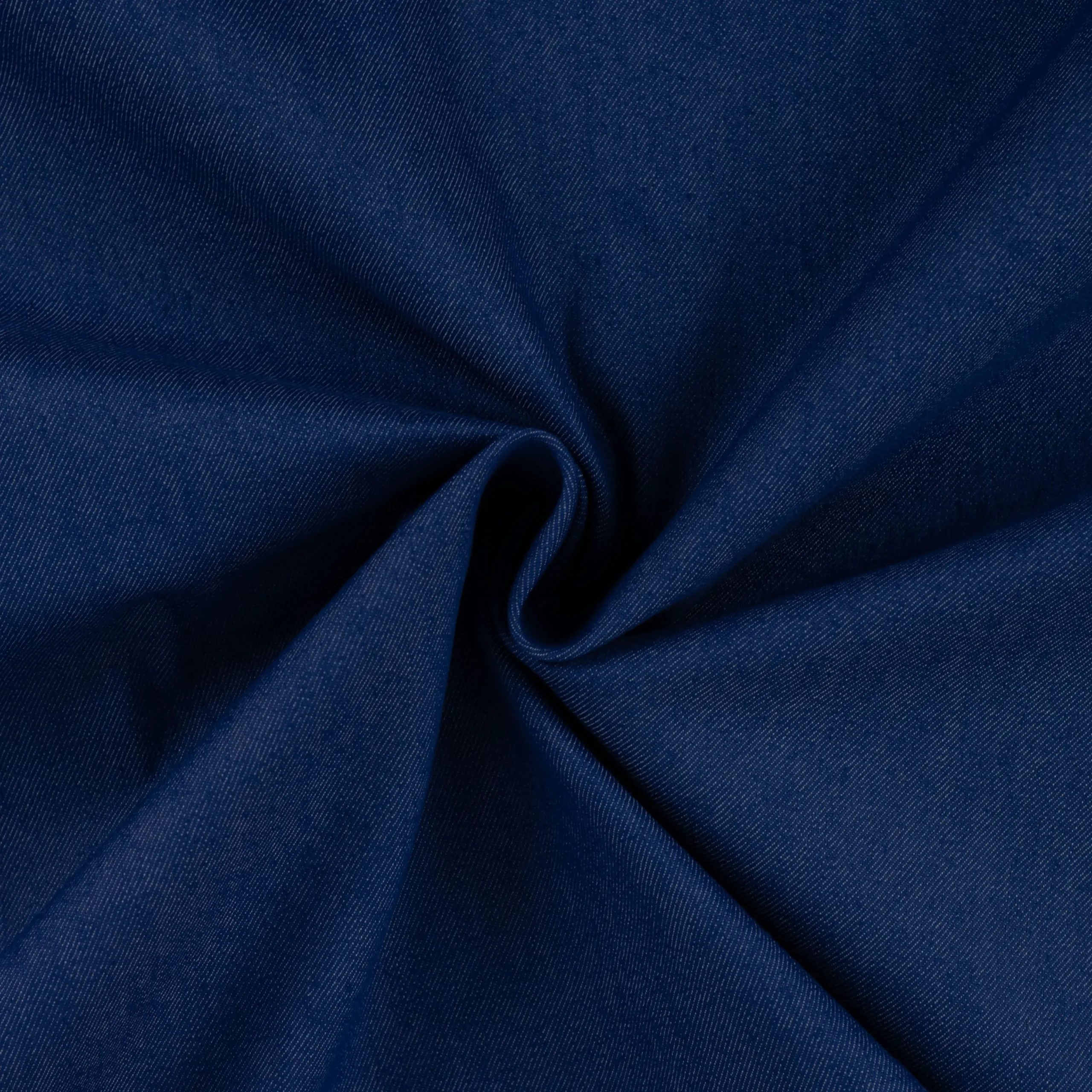 Jean coton polyester bleu royal