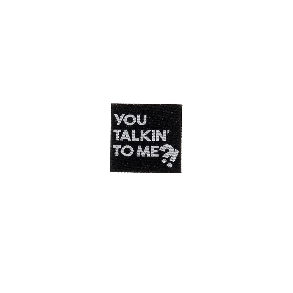 Etiquette Bohin you talking to me