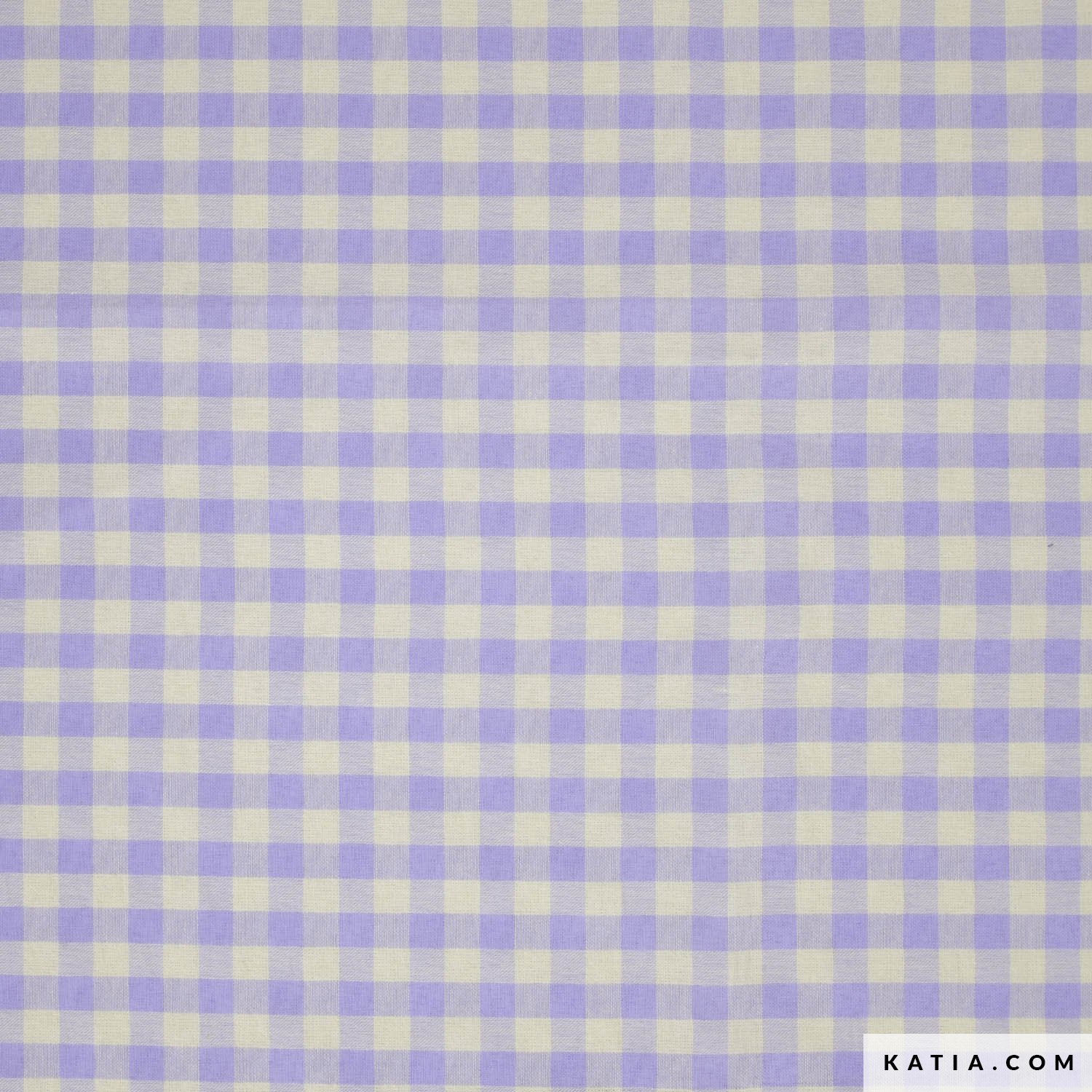 Seersucker vichy Lilac et jaune paille – Image 3