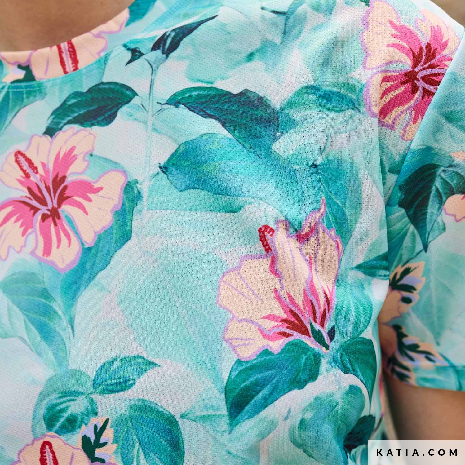 Tissu sport Hibiscus – Image 6