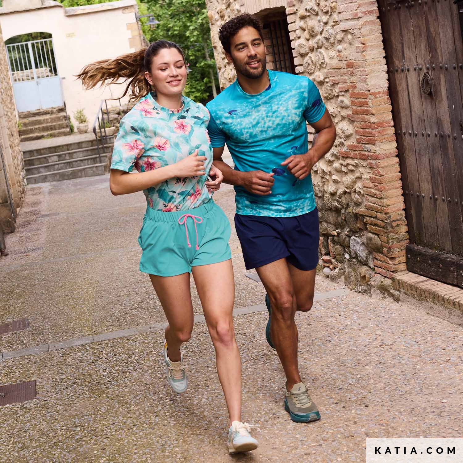 Tissu sport Hibiscus – Image 3