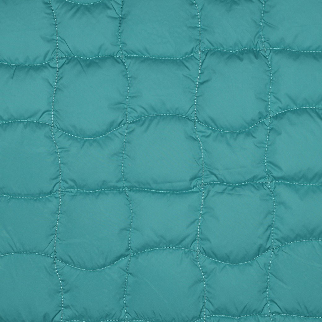 Matelassé double face cyan et cerise néon – Image 3