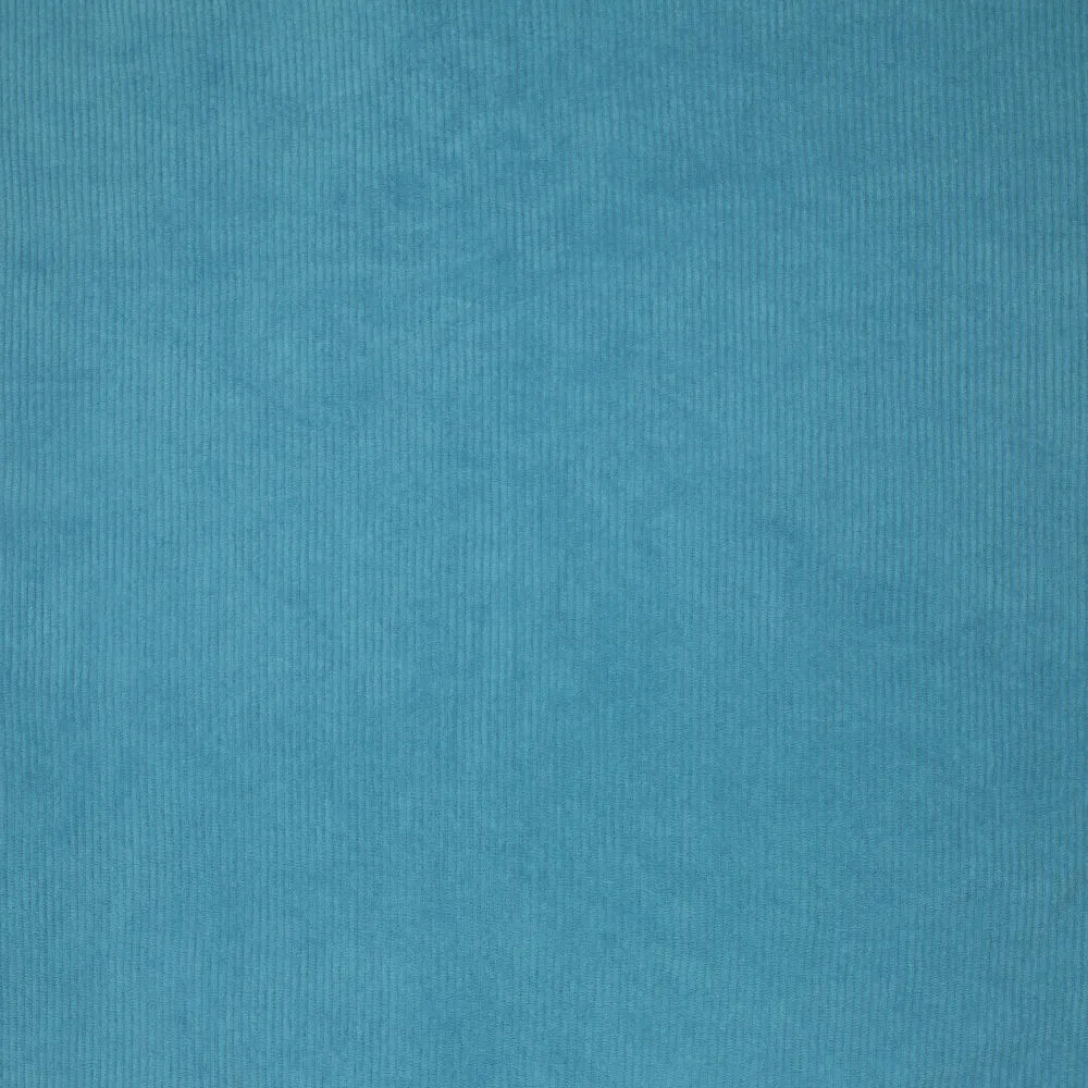 Velours cotelé corduroy bleu océan – Image 5