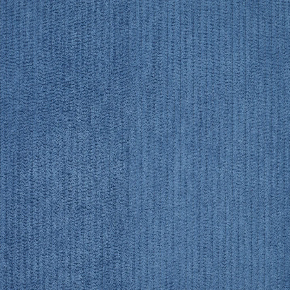 Velours cotelé corduroy bleu – Image 3