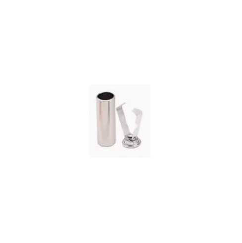 2 Embouts métal pour cordons et lacets argent