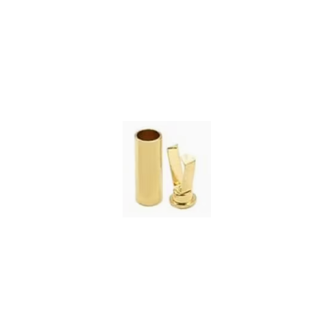 2 Embouts métal pour cordons et lacets or