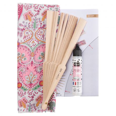 Kit éventail grand modèle Liberty arabesque