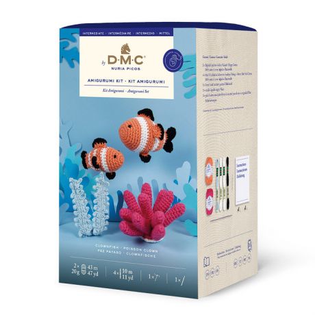 kit Amigurumi DMC Poissons clown