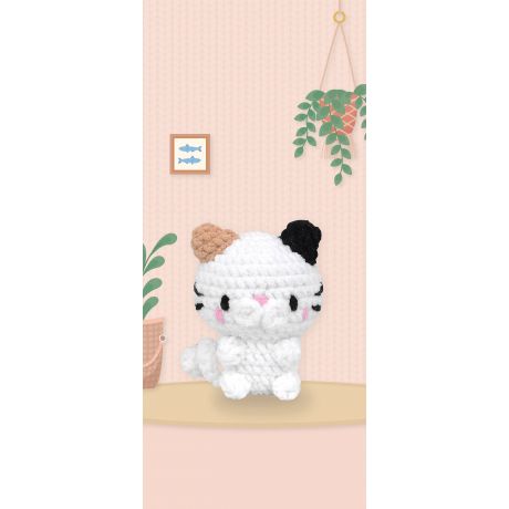 kit Amigurumi DMC Le chat Luna XL