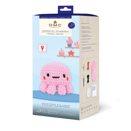 kit Amigurumi DMC La pieuvre Ollie