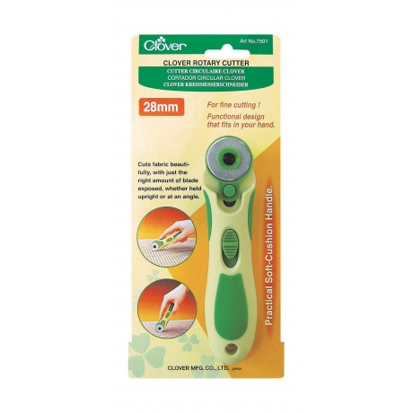 Cutter rotatif Clover 28 mm