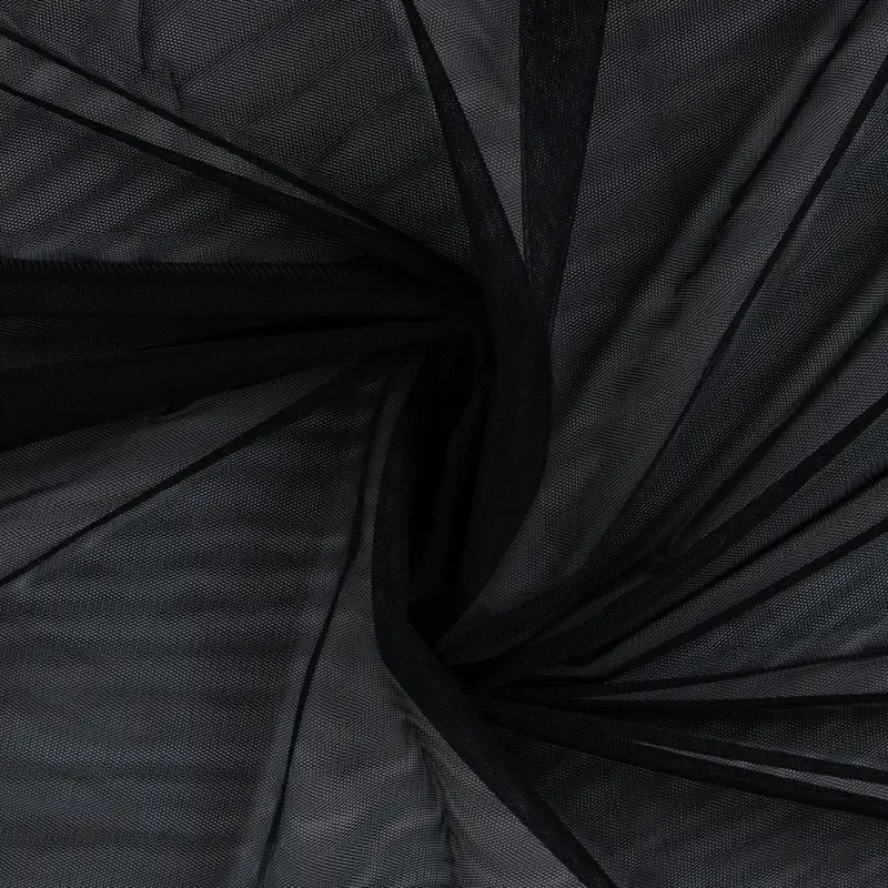 Tulle souple noir
