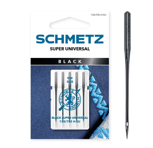 Aiguilles Super universelle black Schmetz n°90