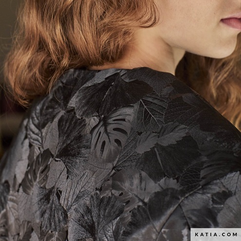 Viscose peau de pêche feuille