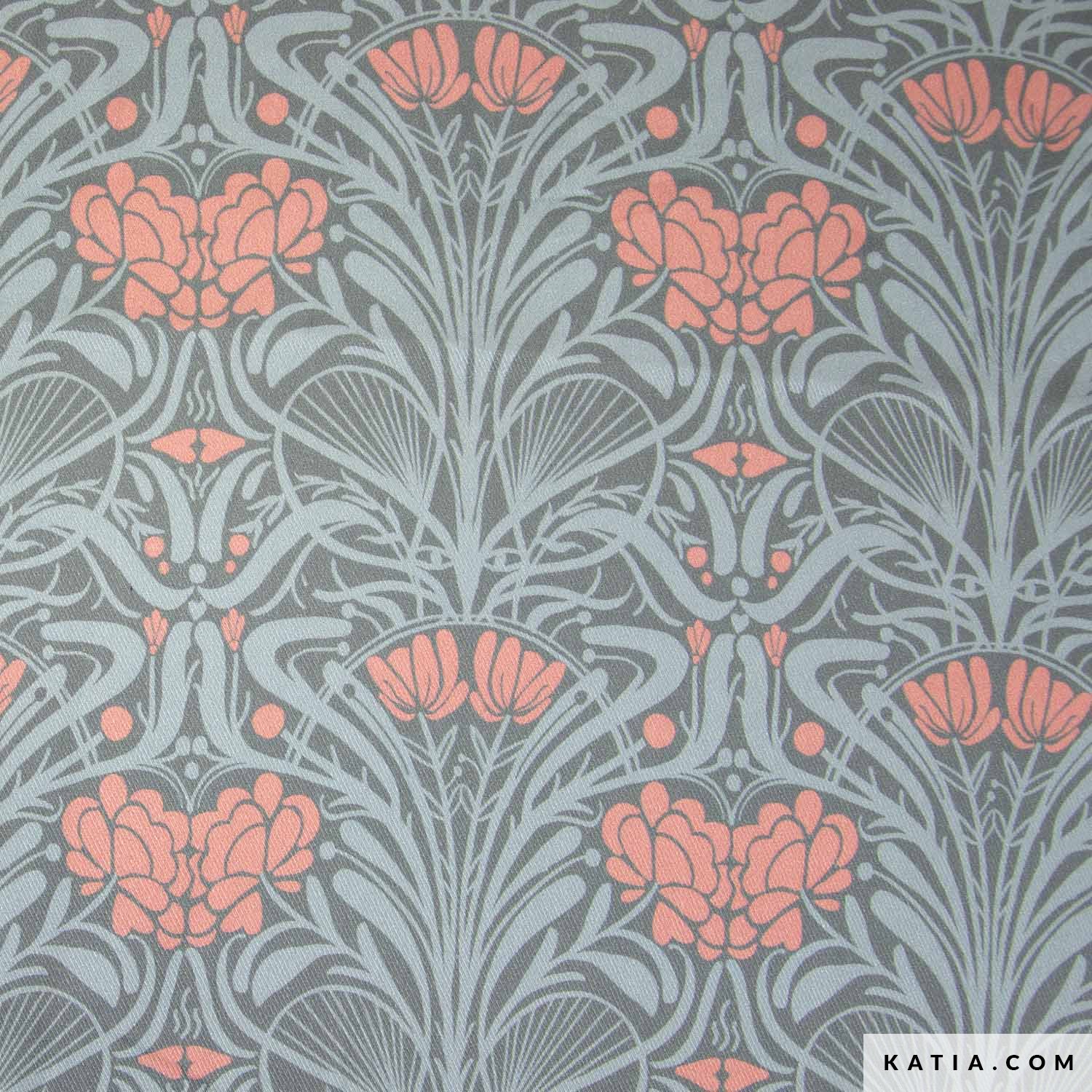 Viscose twill Art nouveau Katia