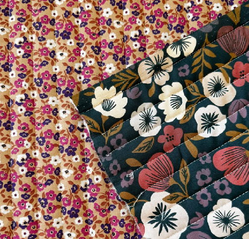 Matelassé double face palawa – thalie fleurs
