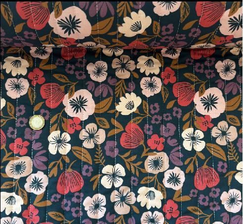 Matelassé double face palawa – thalie fleurs