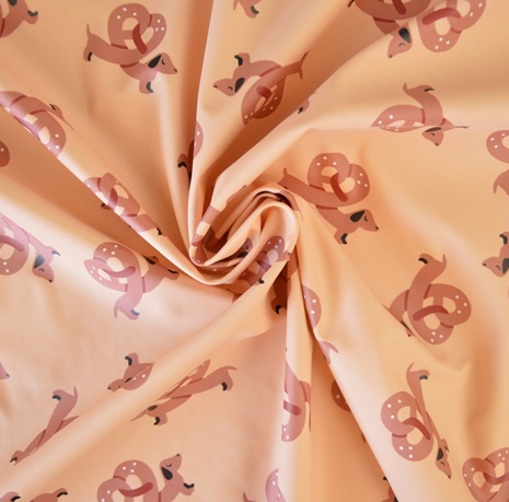 Tissu imperméable chien teckel bretzel – Image 3